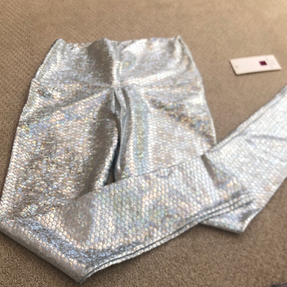 Emily Hsu Mermaid Leggings in Crystal NWT - Picture 2 of 5